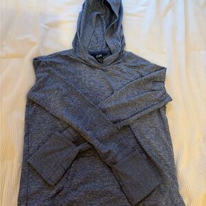 Athleta Men's Blue Hoodie Shirt